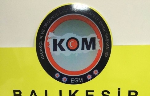 Balıkesir Polisinden Uyuşturucu Operasyonu