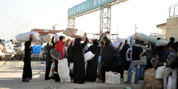 Suriyeli işçiler ülkelerine dönüyor