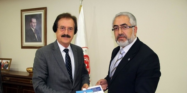 Sağlık Sendikası Yönetiminden, Rektör Kocacık’a Ziyaret