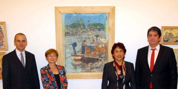 Necla Çankaya, Gaziantep’te Sergi Açtı