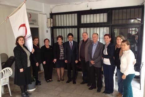 Kaymakam Demiryürek, Kızılay Urla Şubesini Ziyaret Etti