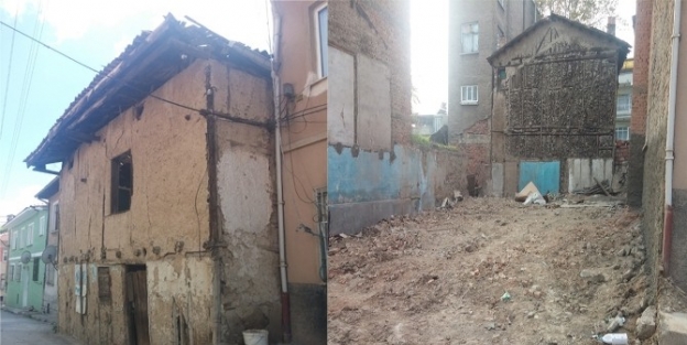 Tavşanlı’da Metruk Evlerin Yıkımına Başlandı