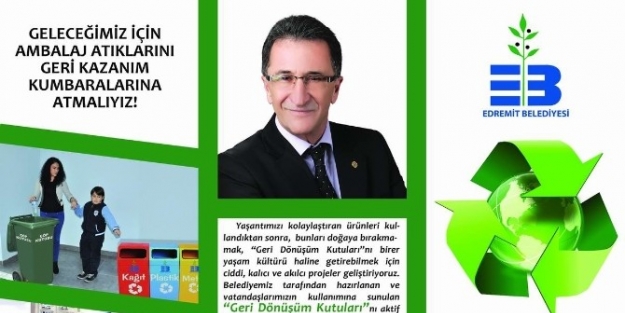 Edremit’te “ambalaj Atıkları Yönetim Planı” Hayata Geçiriliyor