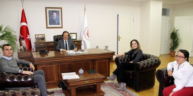 Dask Anadolu Buluşması Projesi Yetkilileri, Rektör Kocacık’ı Ziyaret Etti