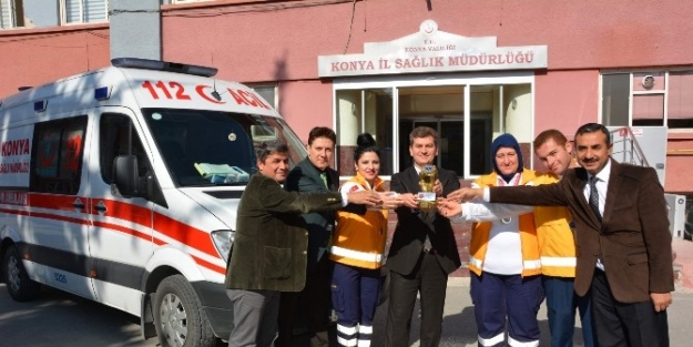 Konya 112 Ambulans Rallisinden Birincilikle Döndü