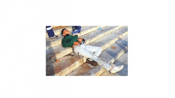 Köyden geldi arkadaş kurbanı oldu