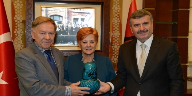 Başkan Akyürek’e Saraybosnalı Mevkidaşından Ziyaret