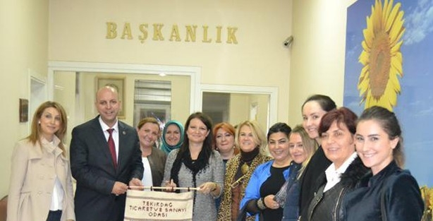 Tekirdağ Tso Kadın Girişimciler Kurulu’ndan Hayrabolu Belediye Başkanı Altayoğlu’na Ziyaret