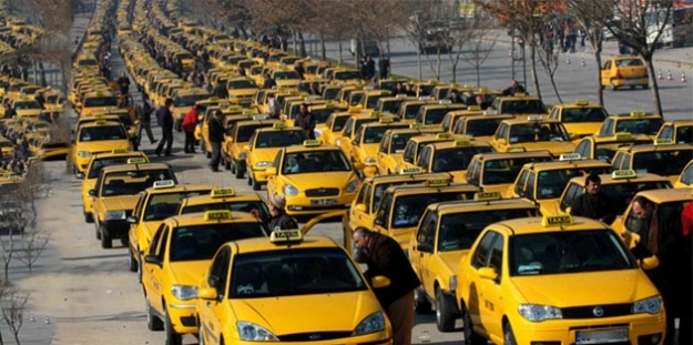 Taksiciler o uygulamadan şikayetçi