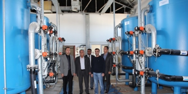 Atak, Arıtma Tesisinde İncelemelerde Bulundu