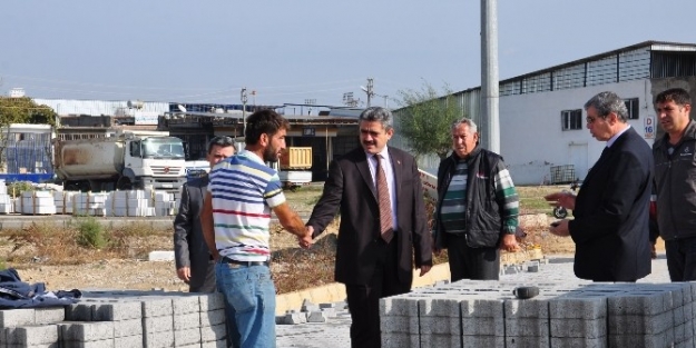 Nazilli Çevre Yolundan Sanayi Sitesine Yol Bağlantısı Yapıldı