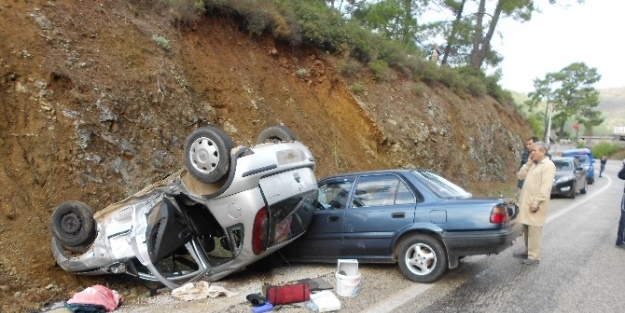 Marmaris’te Trafik Kazası :1’i Ağır 5 Yaralı