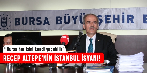 Recep Altepe'den Dağyenice isyanı!