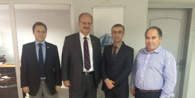 İkçü Rektörü Prof.akhan’dan İha’ya Ziyaret