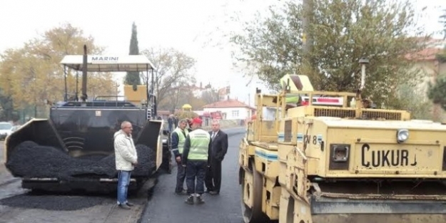 Malkara Devlet Hastanesi Yolu Sıcak Asfalt Kaplanıyor
