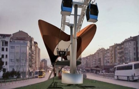 Teleferik Kültürpark'tan geçecek