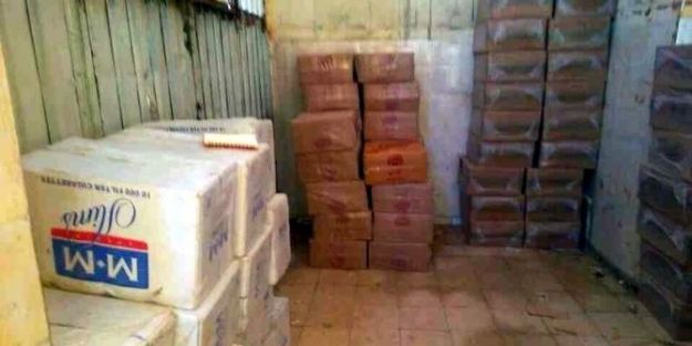 Gaziantep’te 66 Bin 850 Paket Kaçak Sigara Ele Geçirildi
