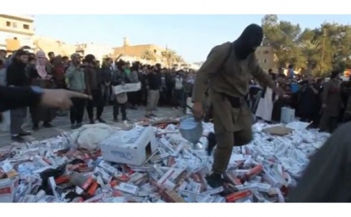 IŞİD'e katıldı sigara yasağına dayanamadı...