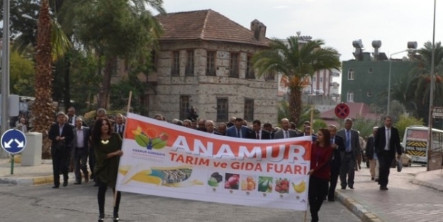 Anamur Tarım Ve Gıda Fuarı Açıldı