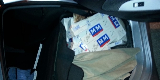 Erzurum’da 9 Bin 500 Paket Kaçak Sigara Ele Geçirildi