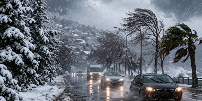 İçişleri Bakanlığı’ndan Uyarı: Kar, Sağanak ve Fırtına Etkili Olacak